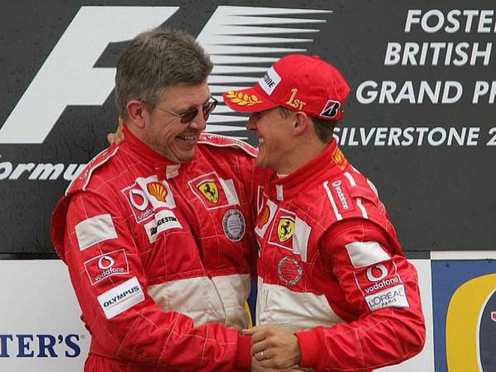 Ross Brawn, Michael Schumacher