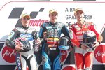 Maverick Vinales, Alex Marquez und Jonas Folger 