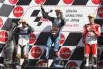 Maverick Vinales, Alex Marquez und Jonas Folger 