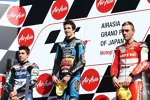 Maverick Vinales, Alex Marquez und Jonas Folger 