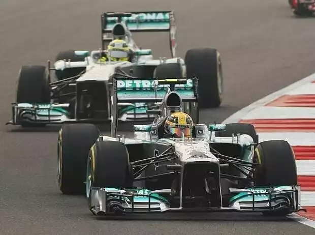Lewis Hamilton, Nico Rosberg Titel-Bild zur News: Lewis Hamilton, Nico Rosberg