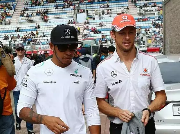 Lewis Hamilton, Jenson Button Titel-Bild zur News: Lewis Hamilton, Jenson Button