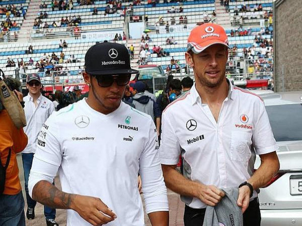 Lewis Hamilton, Jenson Button