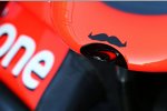 Detailaufnahme des McLaren-Boliden