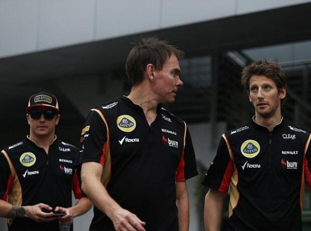 Kimi Räikkönen, Romain Grosjean