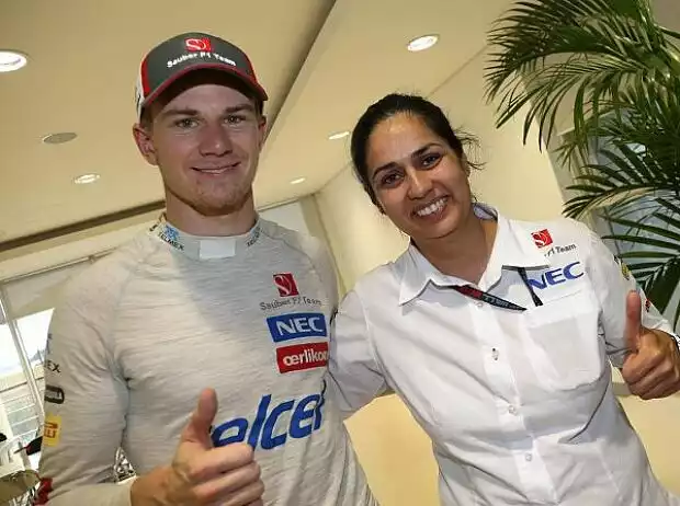 Nico Hülkenberg, Monisha Kaltenborn Titel-Bild zur News: Nico Hülkenberg, Monisha Kaltenborn