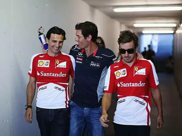 Pedro de la Rosa, Mark Webber, Fernando Alonso Titel-Bild zur News: Pedro de la Rosa, Mark Webber, Fernando Alonso