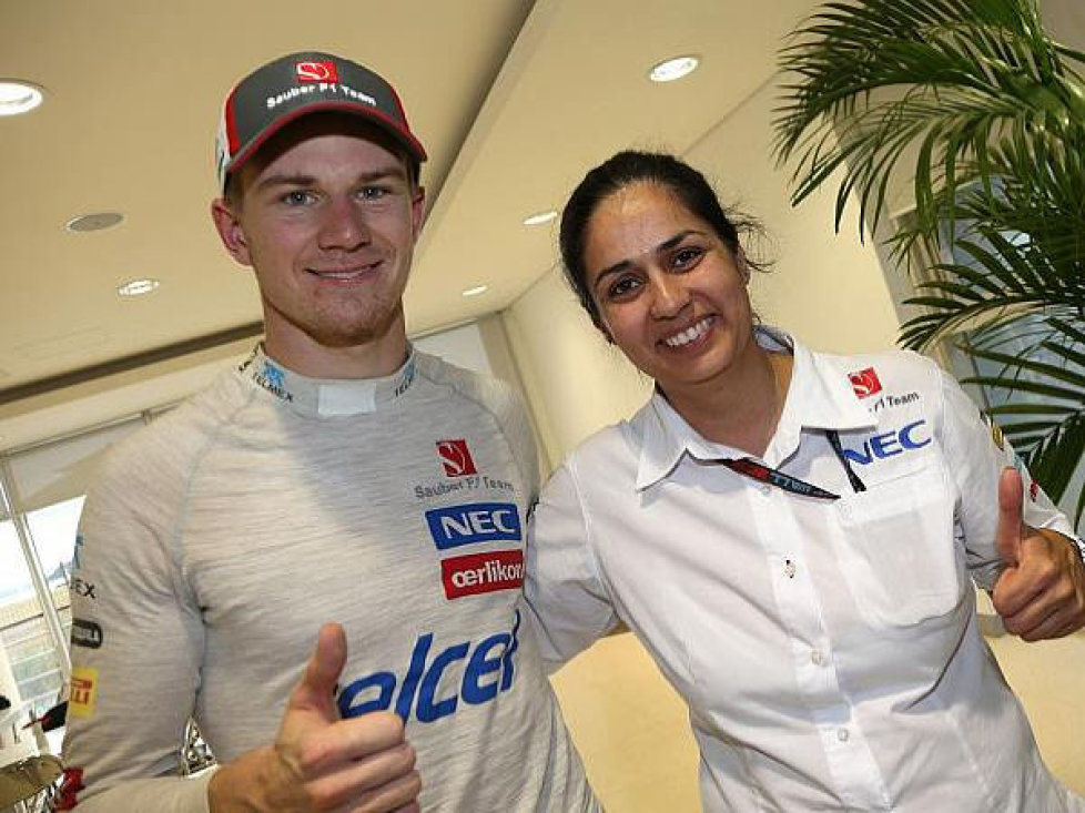 Nico Hülkenberg, Monisha Kaltenborn