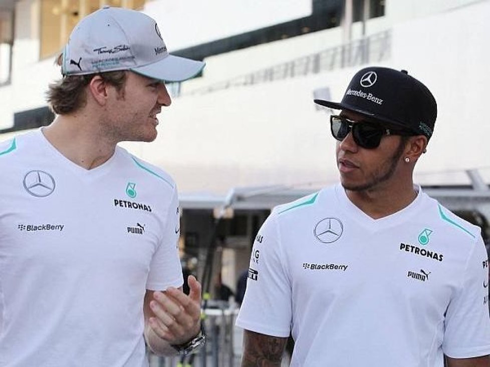 Nico Rosberg, Lewis Hamilton