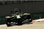 Heikki Kovalainen (Caterham) durfte auch in Abu Dhabi wieder fahren