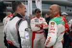 Rickard Rydell, Yvan Muller (RML-Chevrolet) und Gabriele Tarquini (Honda) 