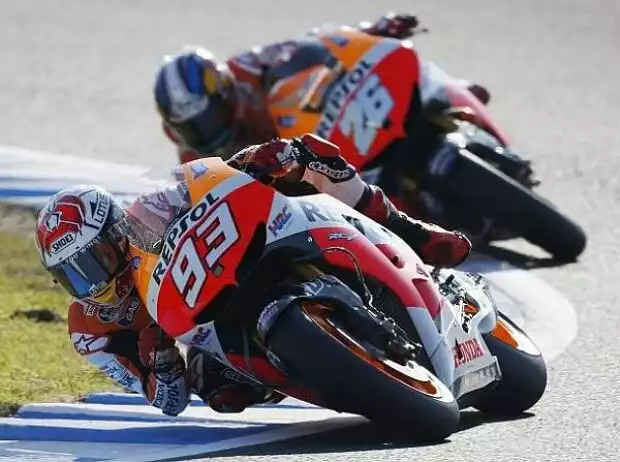 Marc Marquez, Daniel Pedrosa Titel-Bild zur News: Marc Marquez, Daniel Pedrosa