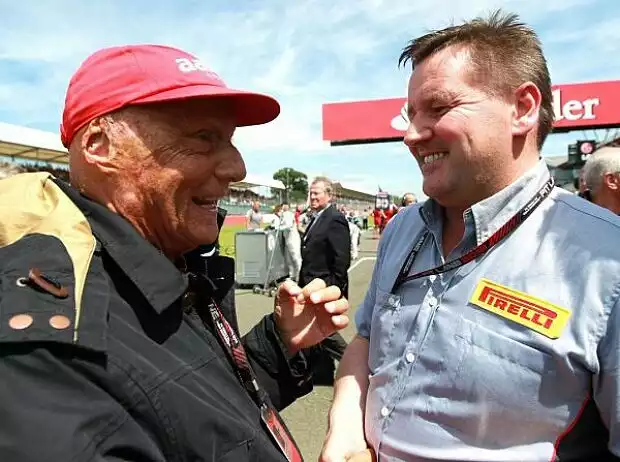 Niki Lauda, Paul Hembery Titel-Bild zur News: Niki Lauda, Paul Hembery