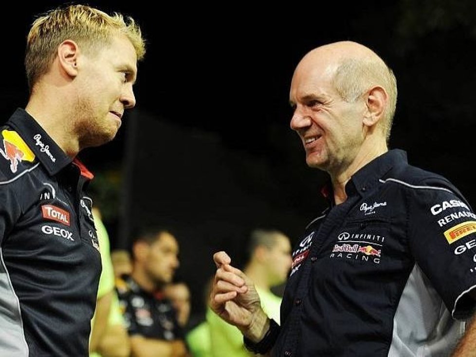 Sebastian Vettel, Adrian Newey