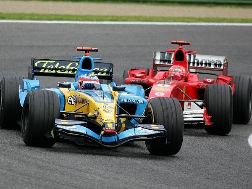 Fernando Alonso, Michael Schumacher