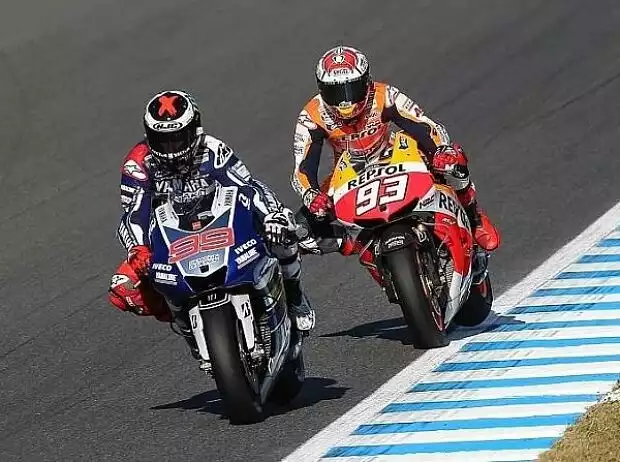 Marc Marquez, Daniel Pedrosa, Jorge Lorenzo Titel-Bild zur News: Marc Marquez, Daniel Pedrosa, Jorge Lorenzo