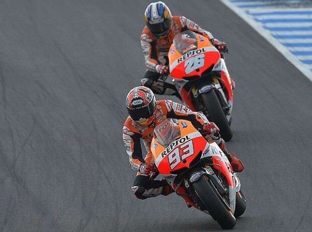 Daniel Pedrosa, Marc Marquez Daniel Pedrosa, Marc Marquez