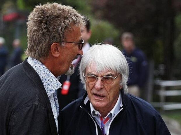 Titel-Bild zur News: Bernie Ecclestone, Eddie Jordan