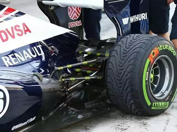 Williams, Auspuff Titel-Bild zur News: Williams, Auspuff