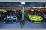 Jimmie Johnson und Matt Kenseth: Side-by-Side ohne Racing in der Garage