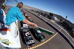 Start zum Nationwide-Rennen mit Kyle Busch und Austin Dillon in Reihe eins