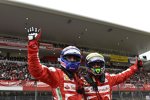 Felipe Massa und Marc Gene (Ferrari) 