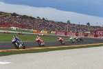 Jorge Lorenzo vor Daniel Pedrosa , Marc Marquez , Valentino Rossi und Alvaro Bautista