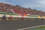 Jorge Lorenzo vor Daniel Pedrosa , Marc Marquez , Valentino Rossi und Alvaro Bautista