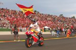 Marc Marquez (Honda) feiert seinen WM-Titel