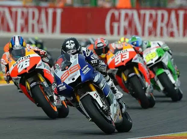 Titel-Bild zur News: Jorge Lorenzo, Daniel Pedrosa, Marc Marquez, Alvaro Bautista
