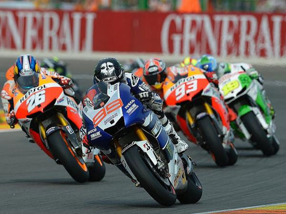 Jorge Lorenzo, Daniel Pedrosa, Marc Marquez, Alvaro Bautista