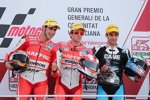 Jordi Torres, Nicolas Terol und Johann Zarco 