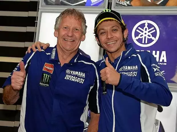 Valentino Rossi Jeremy Burgess Titel-Bild zur News: Valentino Rossi Jeremy Burgess