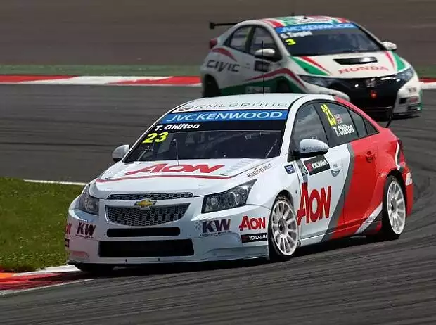 Tom Chilton, Gabriele Tarquini Titel-Bild zur News: Tom Chilton, Gabriele Tarquini