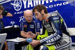 Silvano Galbusera und Valentino Rossi (Yamaha)