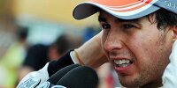 Bild zum Inhalt: Perez holt aus: McLaren realitätsfern und schlecht organisiert
