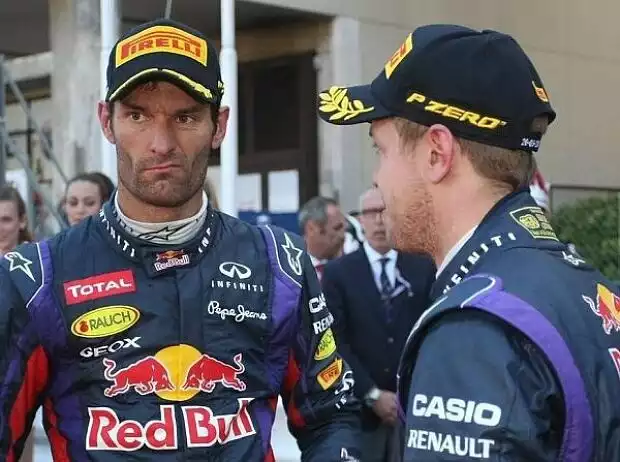 Titel-Bild zur News: Mark Webber, Sebastian Vettel