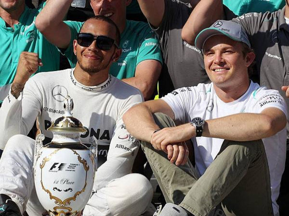 Lewis Hamilton, Nico Rosberg