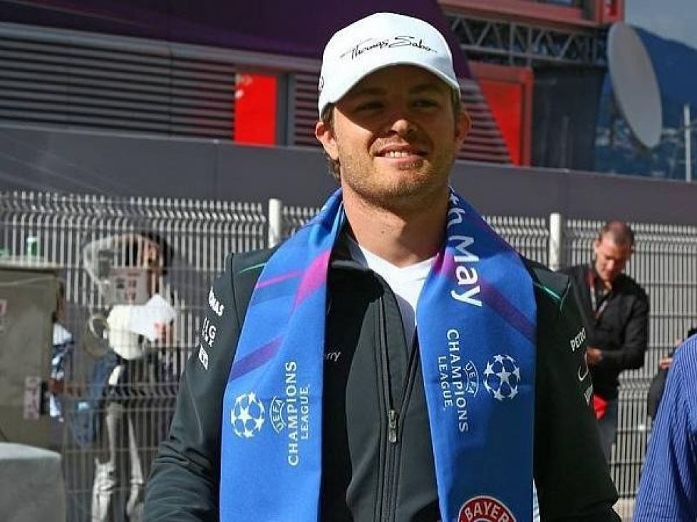 Nico Rosberg, Bayern-Schal
