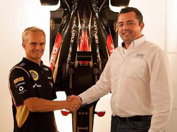 Heikki Kovalainen, Eric Boullier