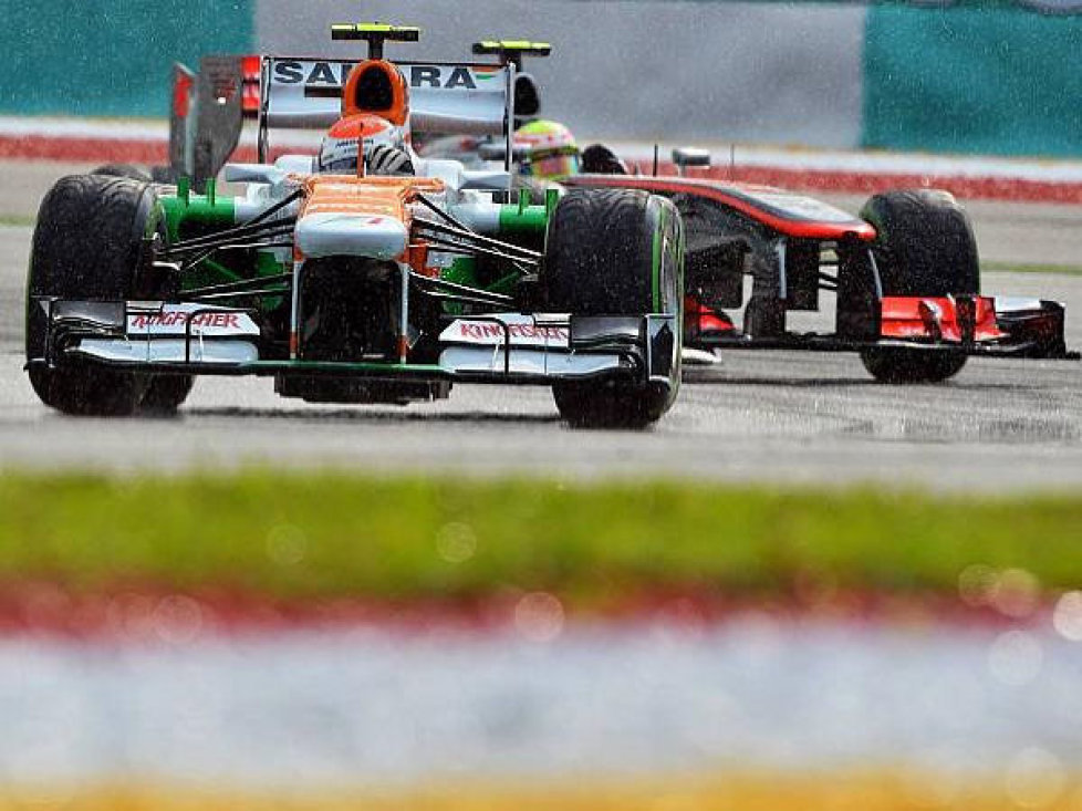 Adrian Sutil, Sergio Perez