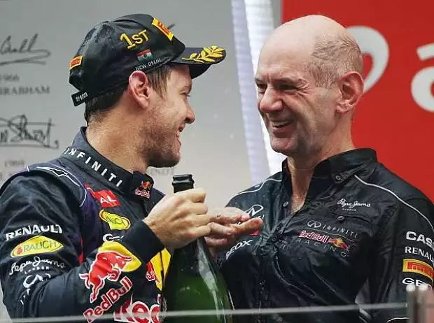 Sebastian Vettel, Adrian Newey Titel-Bild zur News: Sebastian Vettel, Adrian Newey