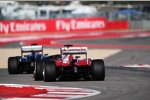 Nico Hülkenberg (Sauber) und Fernando Alonso (Ferrari) 