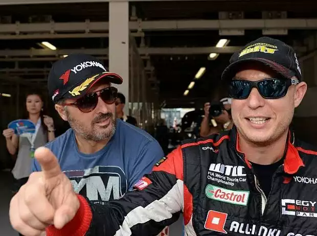 Yvan Muller, Robert Huff Titel-Bild zur News: Yvan Muller, Robert Huff
