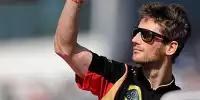 Bild zum Inhalt: Grosjean: "Ich freue mich, hier auf dem Podium zu sein"