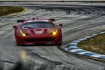 Gianmaria Bruni (AF Corse), Toni Vilander (AF Corse) und Giancarlo Fisichella (AF Corse) 