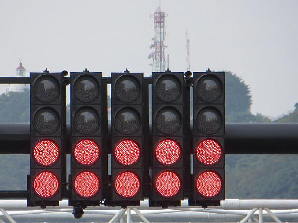 Startampel in Macao, Rot, Ampel