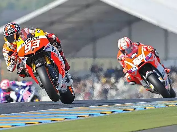 Marc Marquez, Nicky Hayden Titel-Bild zur News: Marc Marquez, Nicky Hayden
