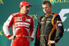 Bild zum Inhalt: Alonso trifft auf Räikkönen: Friede, Freude, Ferrarikuchen?