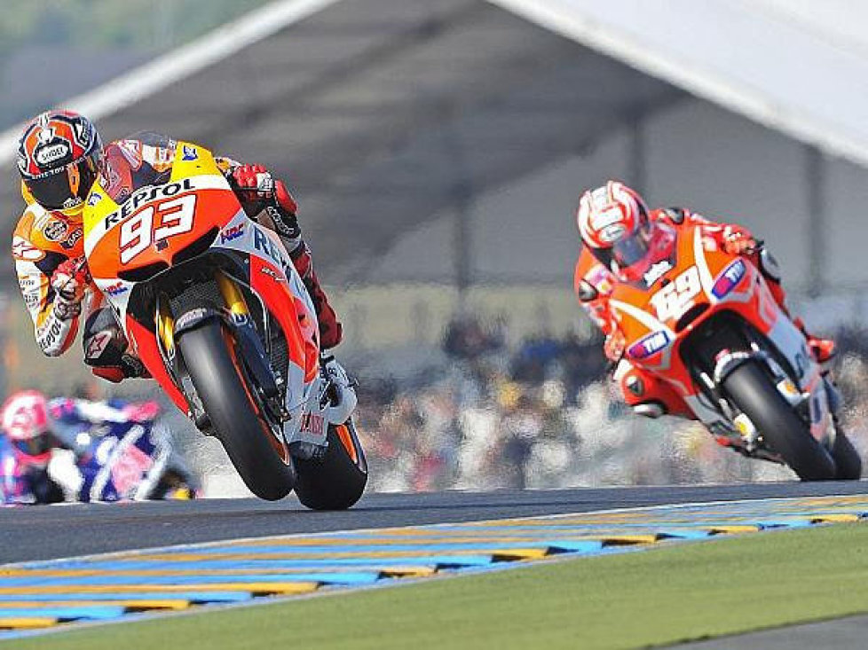 Marc Marquez, Nicky Hayden